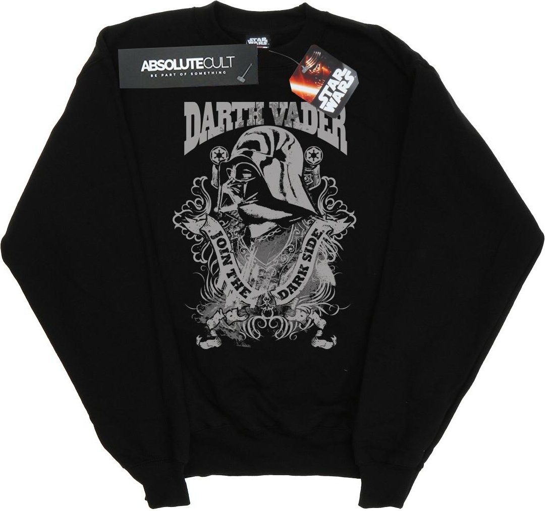 Star Wars Mens Join The Dark Side Sweatshirt (Noir)
