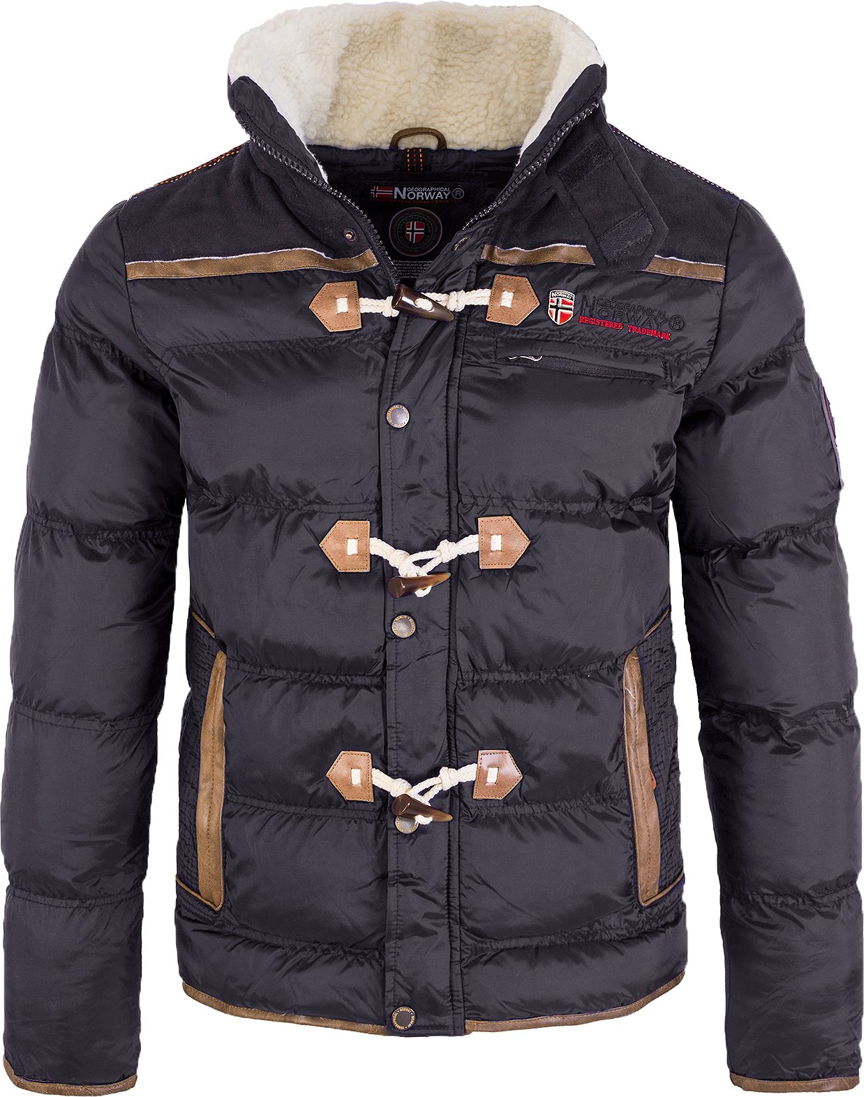 Geographical Norway Jacke Anthrazit