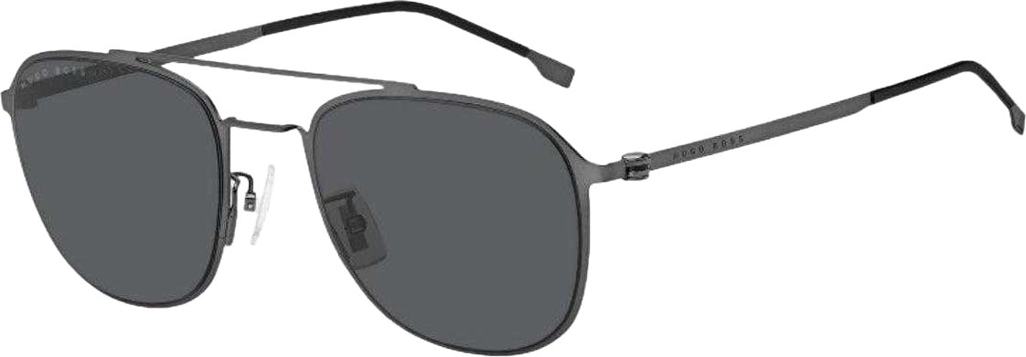 Hugo Boss - "1345 0V81 IR" Sonnenbrille für Herren (Dunkelgrau)