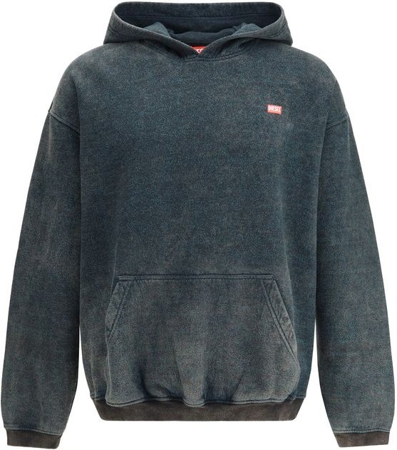 Diesel Schwarzes Polyester Sweatshirt