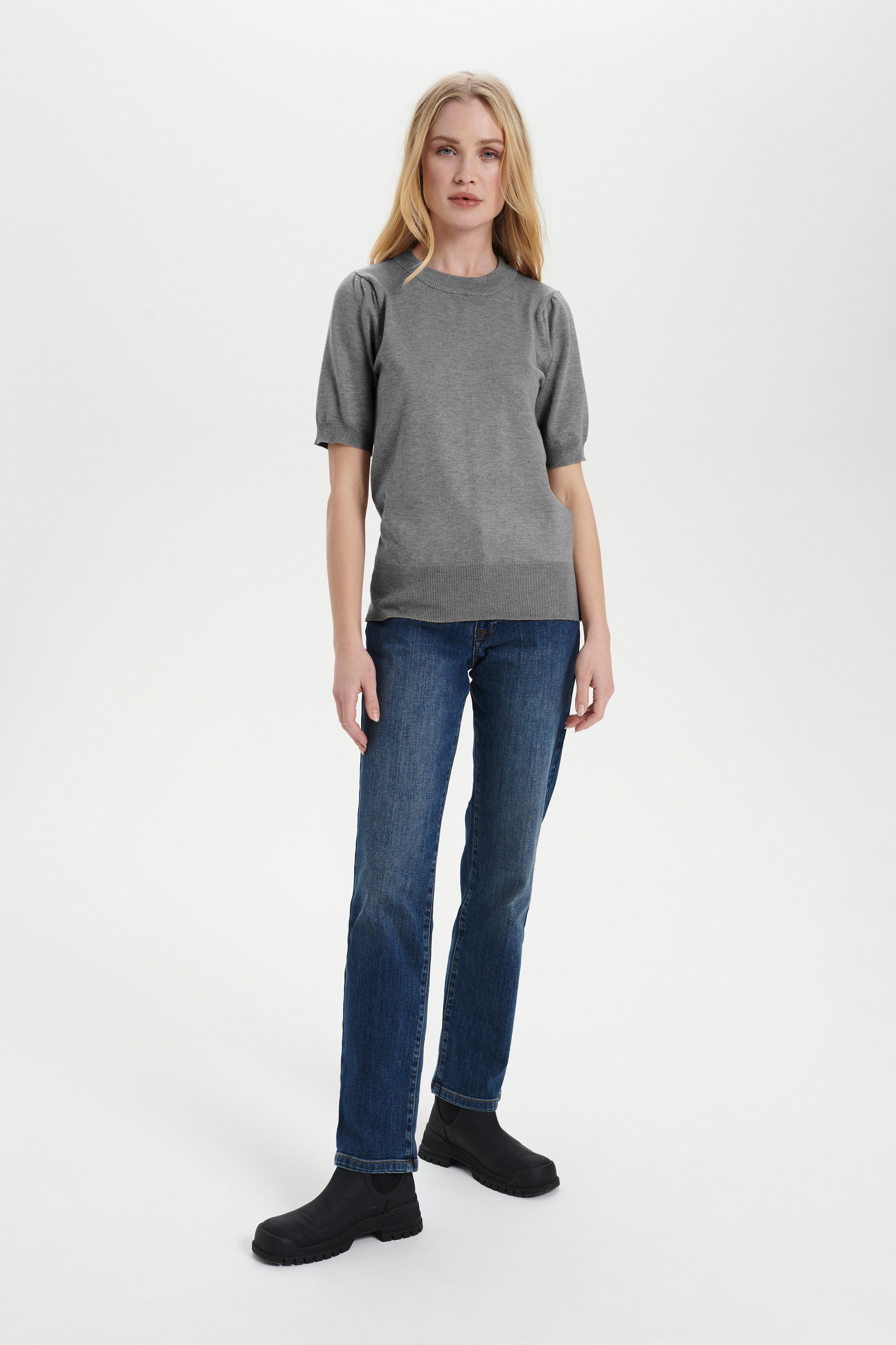 Strickpullover Classic fit grey