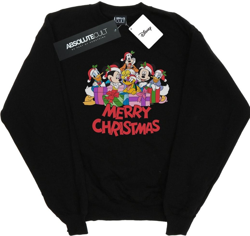 Disney - "Mickey Mouse and Friends" Sweatshirt für Mädchen (Schwarz)