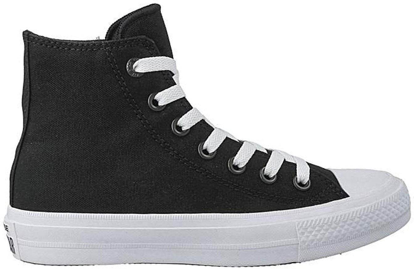 Converse Chuch Taylor II. Hom Womens Black Plimsolls