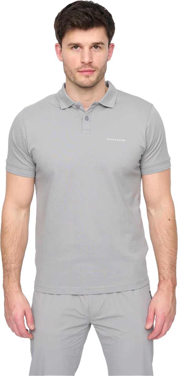 Duck and Cover - "Limatar" Poloshirt für Herren, kurzärmlig (Grau)