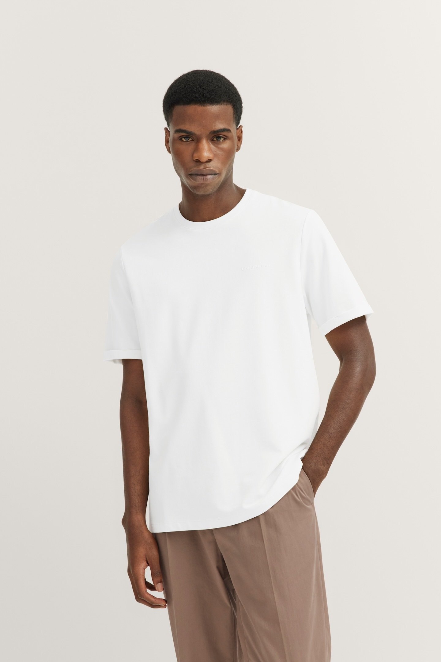 Bugatti Herren T-Shirt mit Print