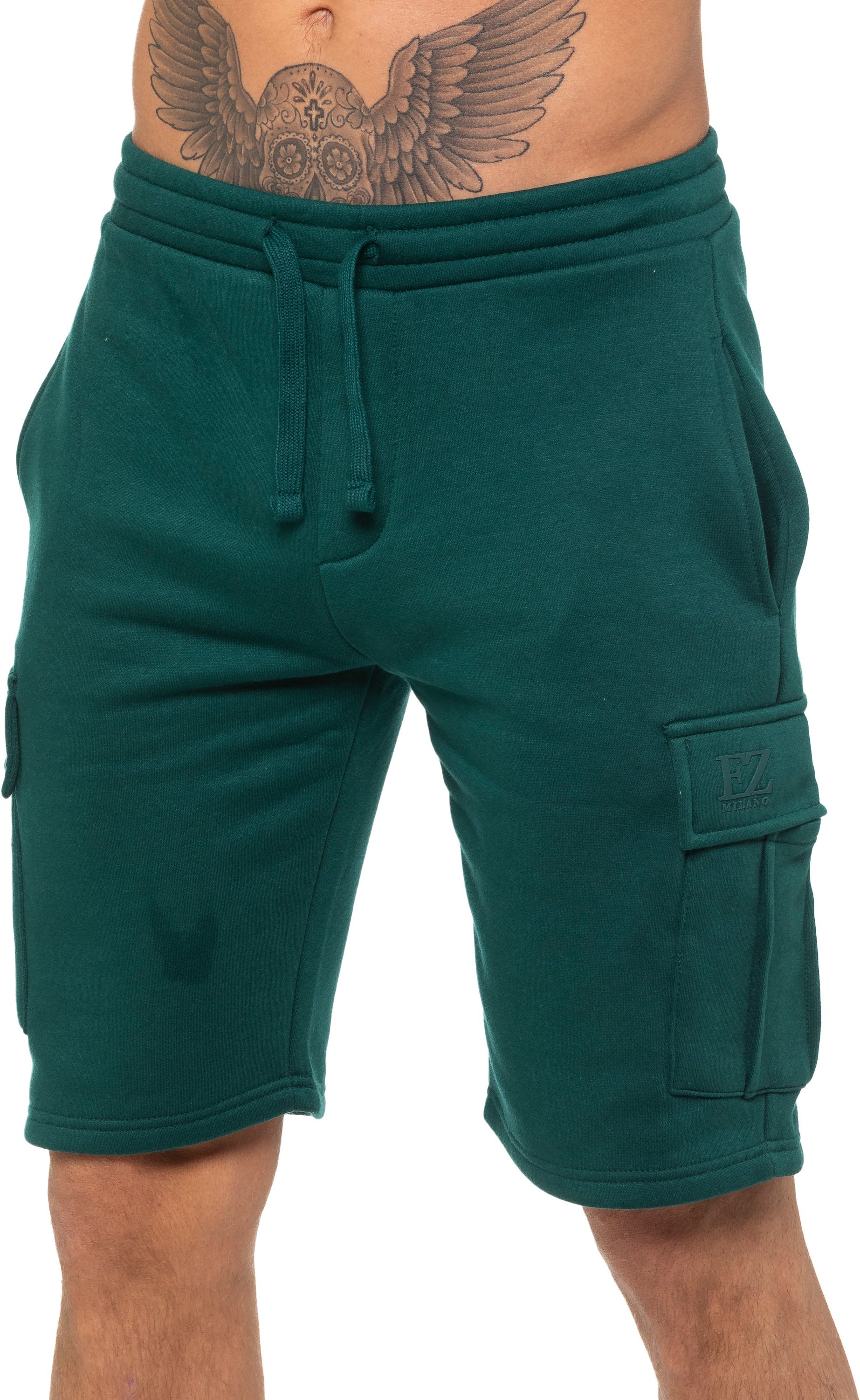 Enzo | Herren Cargo Shorts - Grün