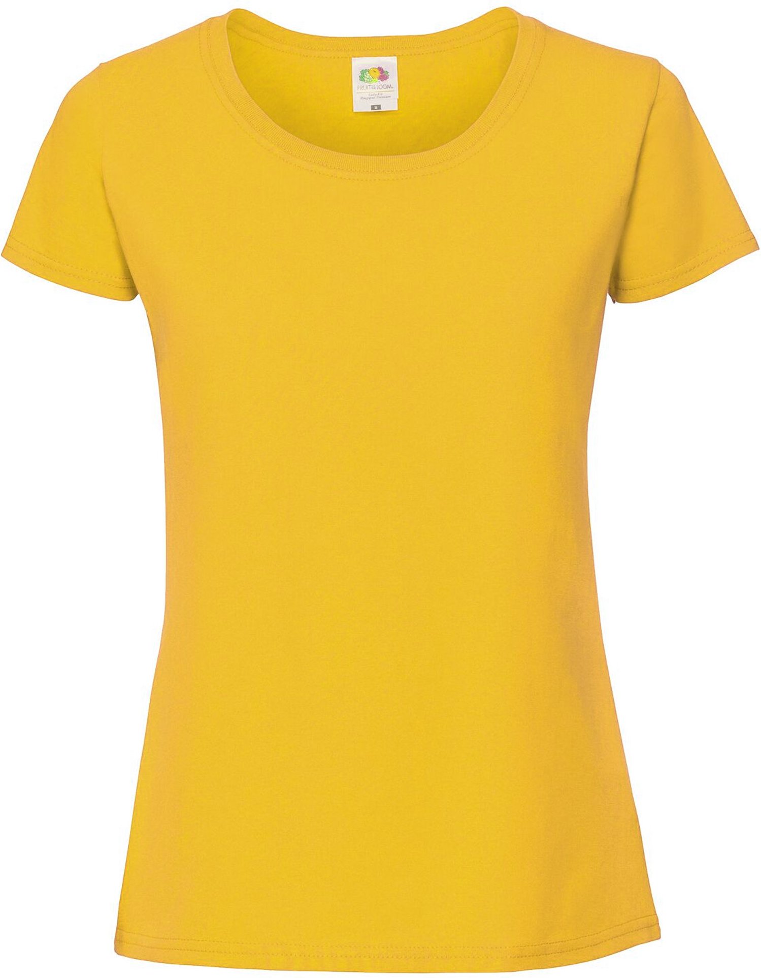Fruit Of The Damen T-Shirt, enganliegend (Sonnenblume)
