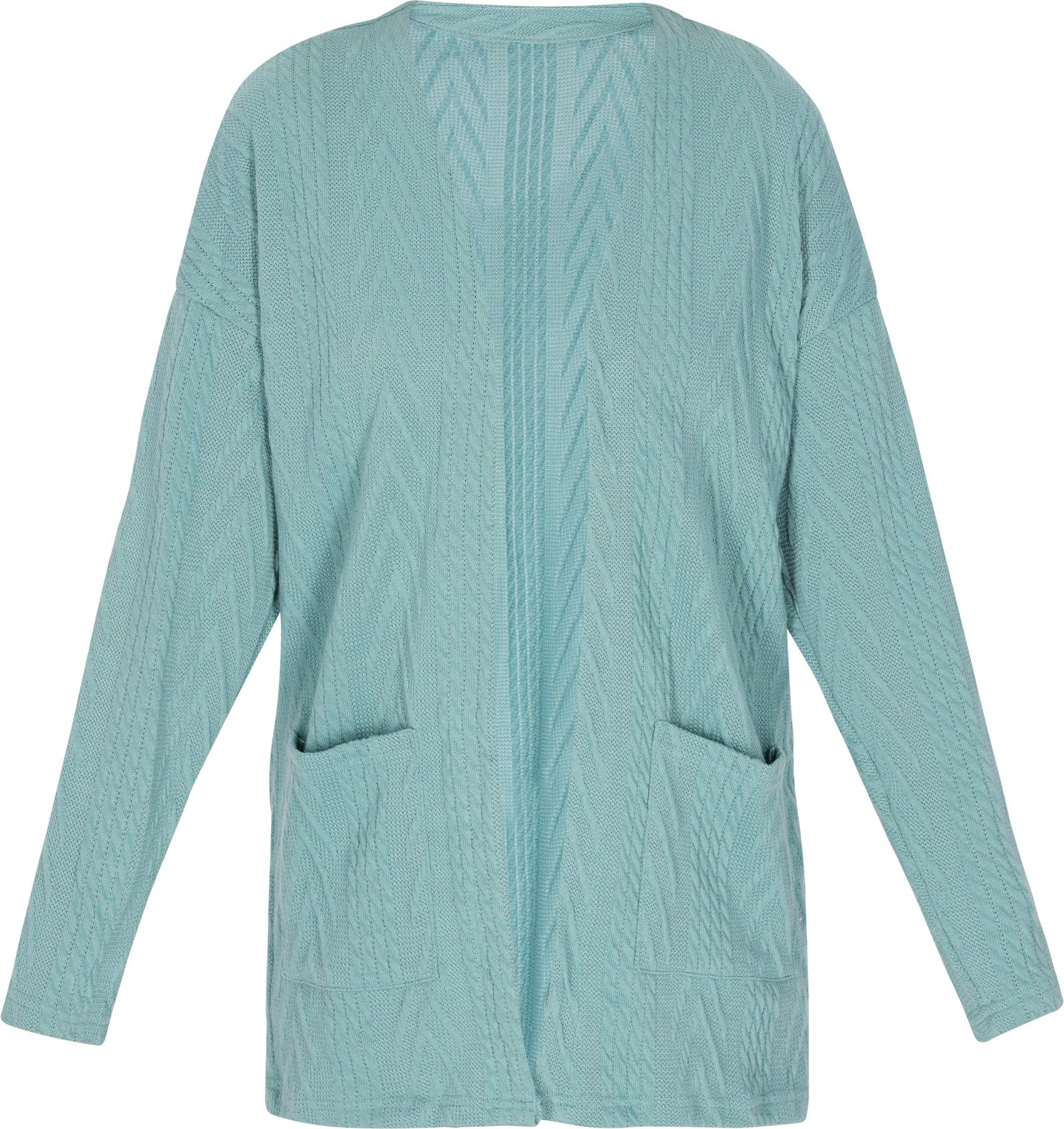 IZIA Strickjacke Frauen Grün