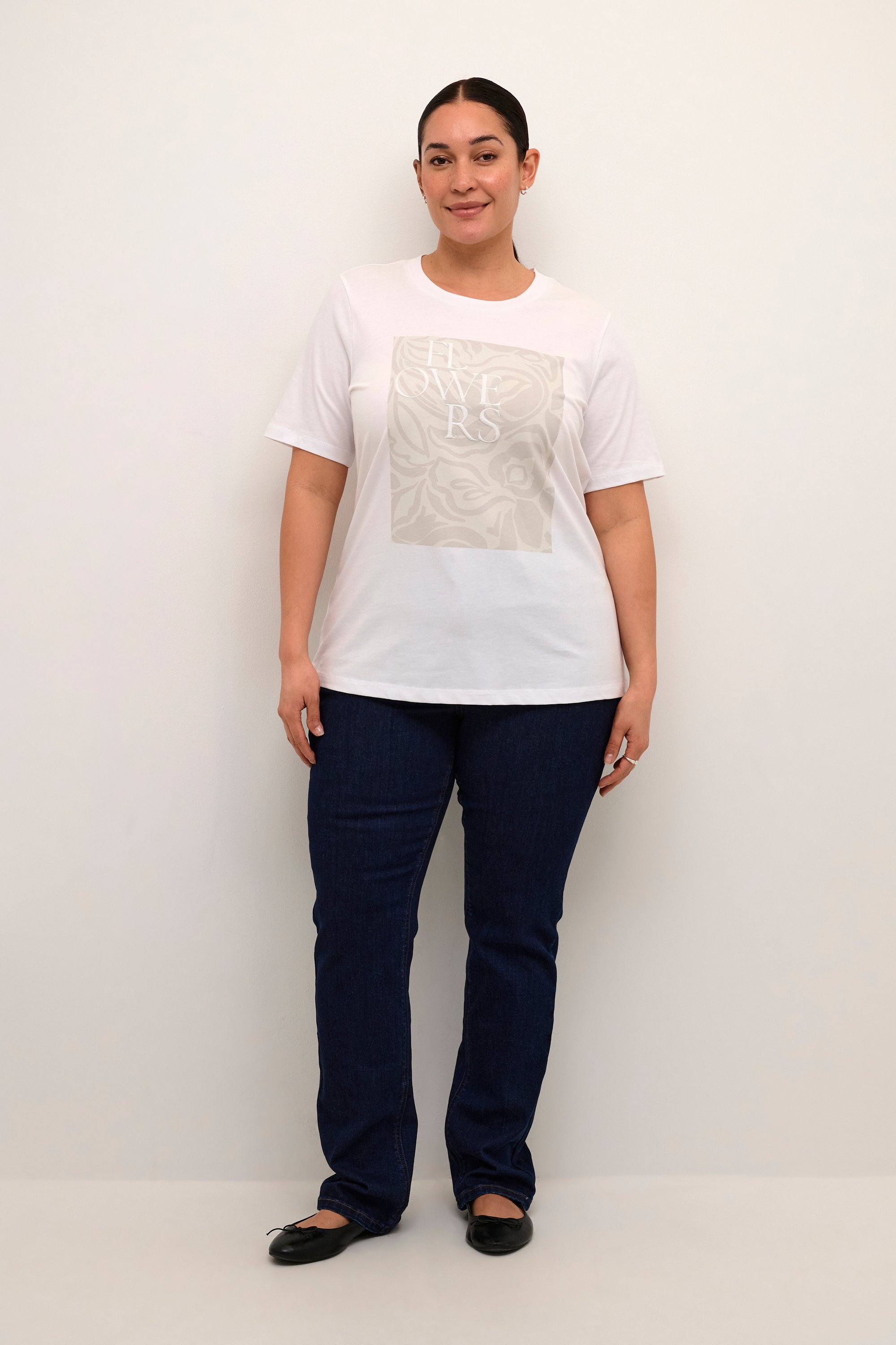 T-shirt Regular fit Optical White