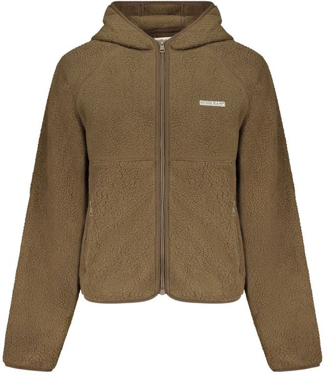 Guess Jeans Marrone Polyester Frauen Sweatshirt
