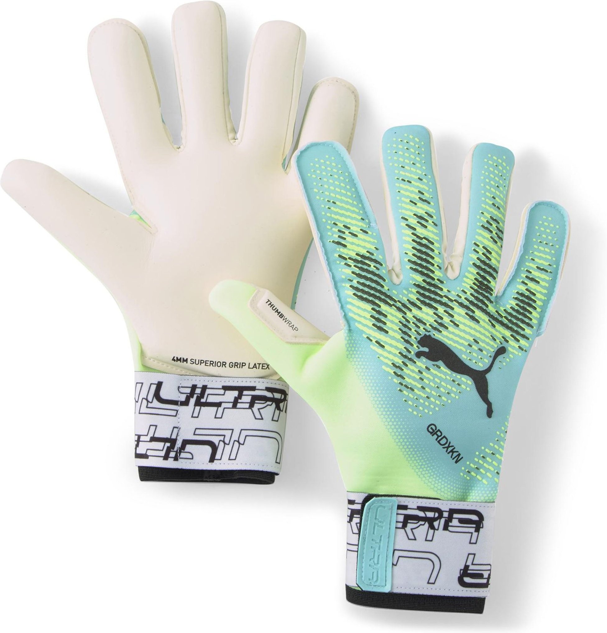 Thumbnail - Puma Ultra Grip 1 Hybrid Grüne Torwarthandschuhe für Herren