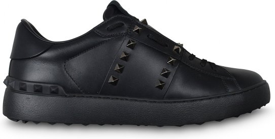 Valentino Garavani Sneakers Rockstud 11 Untitled Schwarz