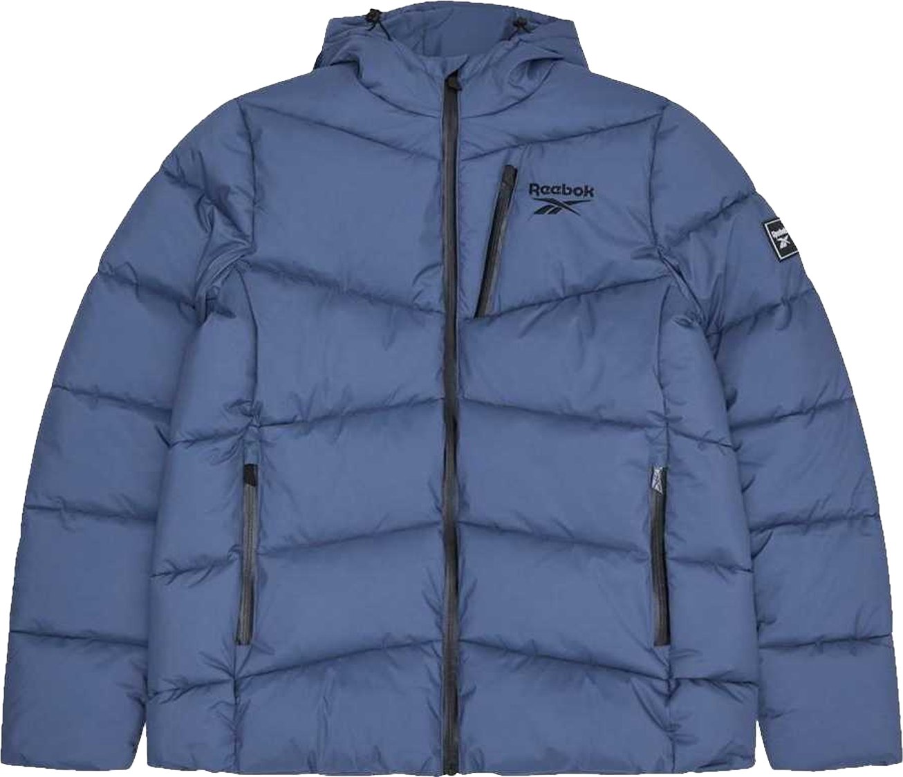 Reebok - Steppjacke für Herren, Stretch (Graublau)