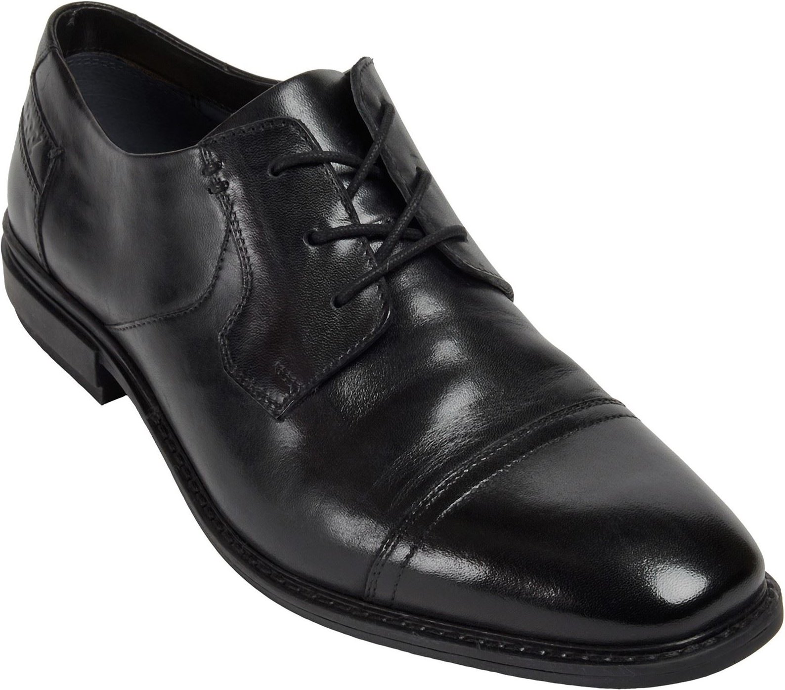 Pod Savage Leder/Textil Männer Schwarz Schnürschuhe