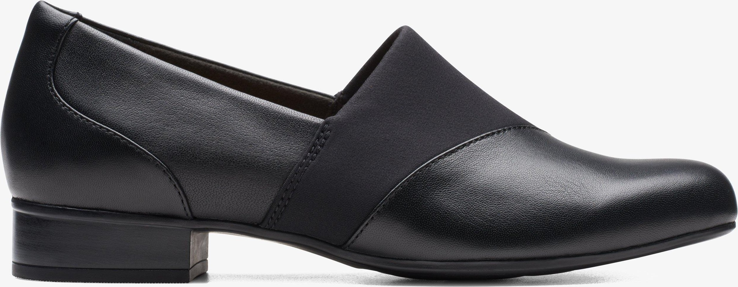 Juliet Gem Black Leather Schuhe