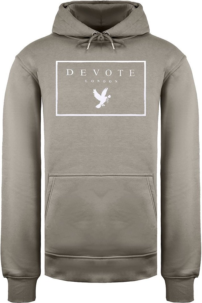 Widmen Sie London Dove Mens nackt/weißer Hoodie