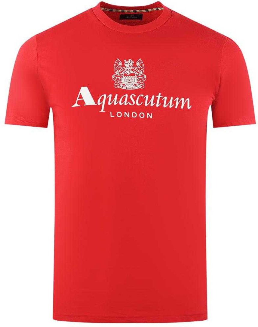 Aquascutum - "London Aldis" T-Shirt für Herren (Rot)