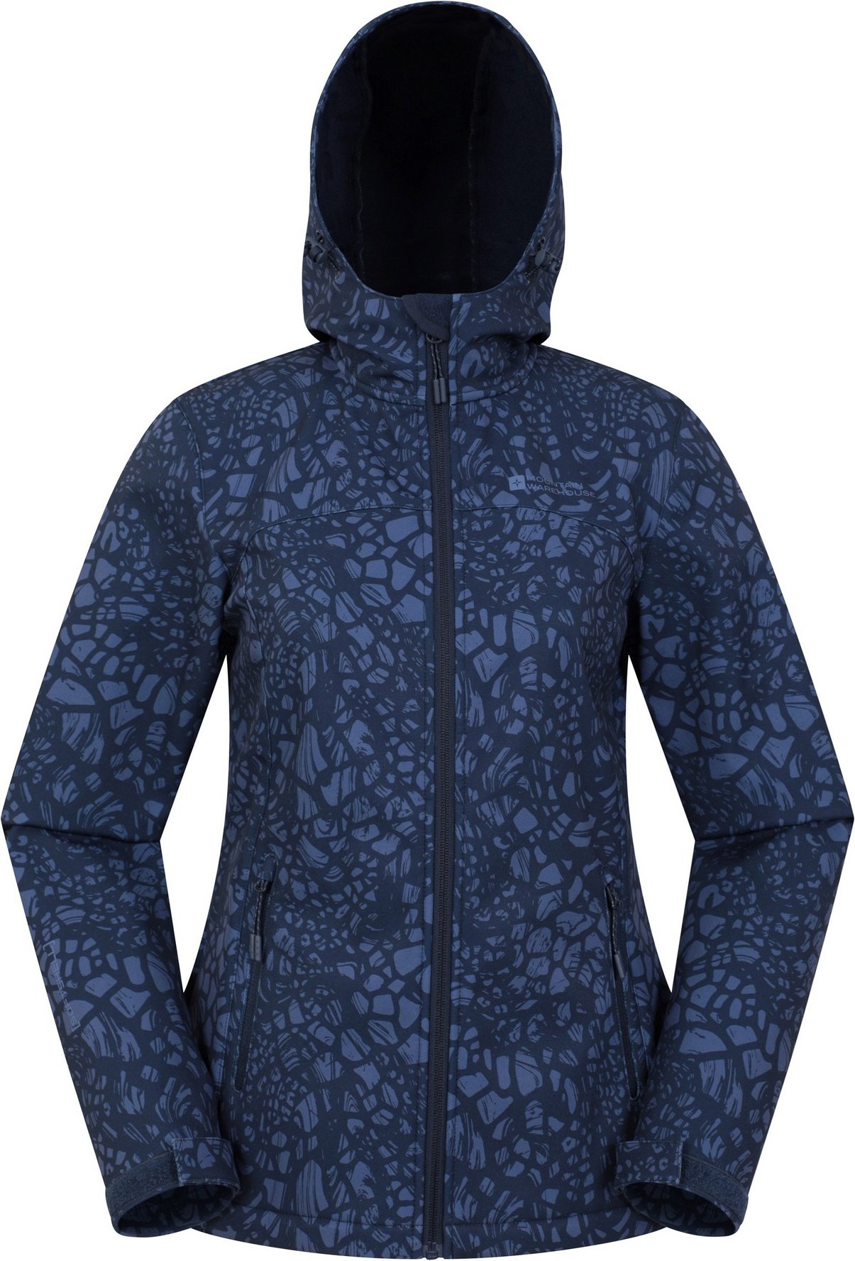 Thumbnail - Mountain Warehouse - "Exodus" Softshelljacke für Damen (Dunkelblau)