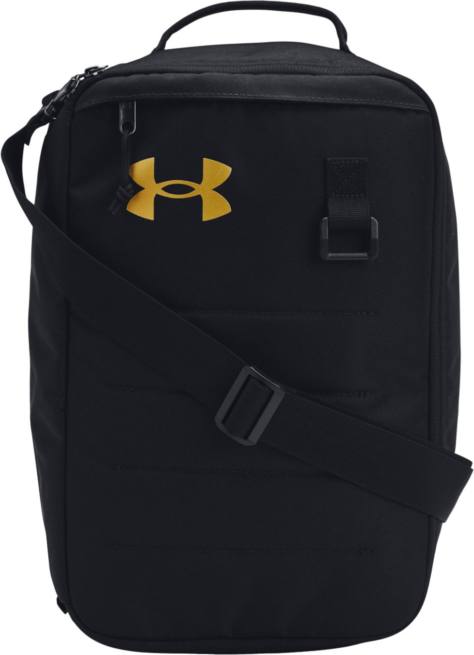 Under Armour - Schuhbeutel "Contain", Logo (Schwarz/Gold metallic)