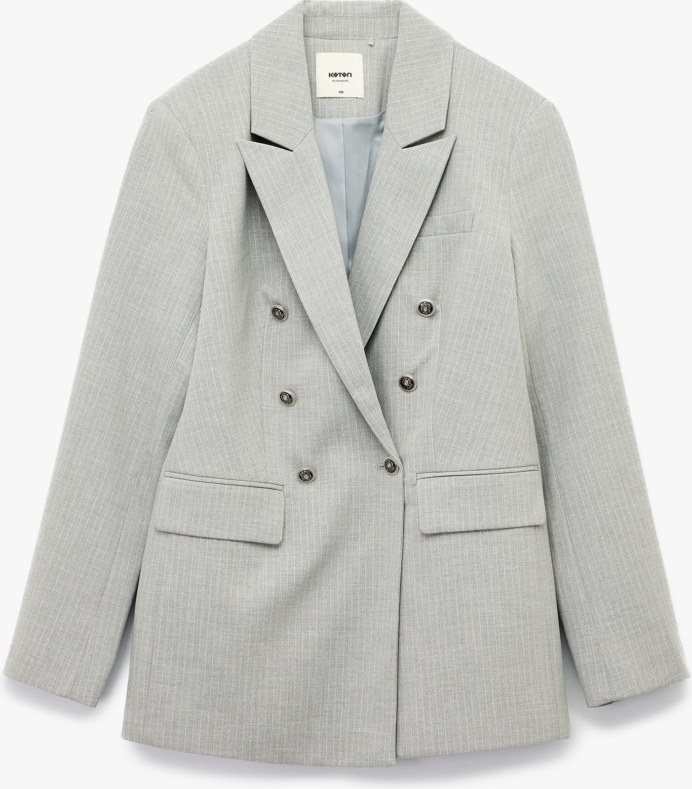 Koton ANZUGSJACKE Koton Zweireihige Slim-Fit Blazerjacke