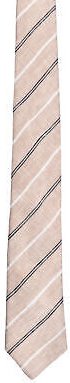 Brunello Cucinelli Gestreifte Seidenkrawatte