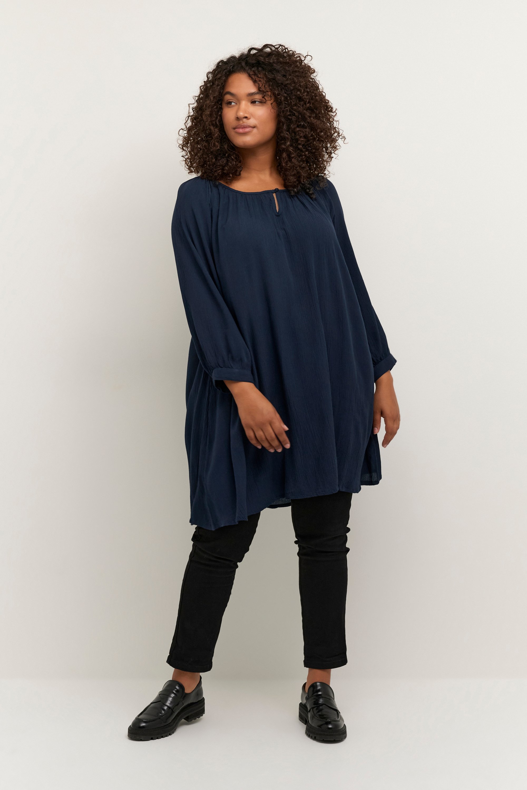 Tunika A-Form blue navy