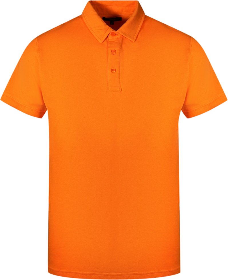 Cavalli Class Markenlogo Oranges Polo-Shirt