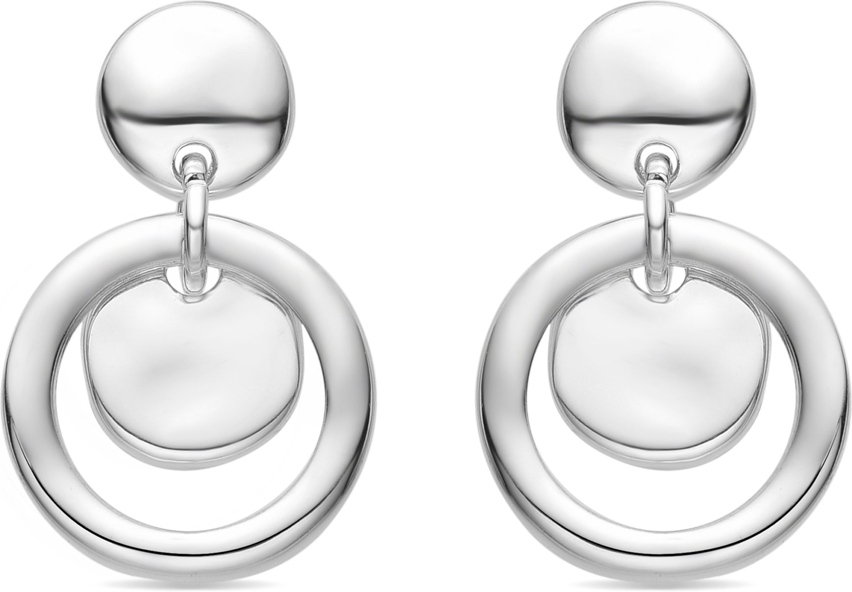 Luxenter rhodinierte Ohrringe - Issum