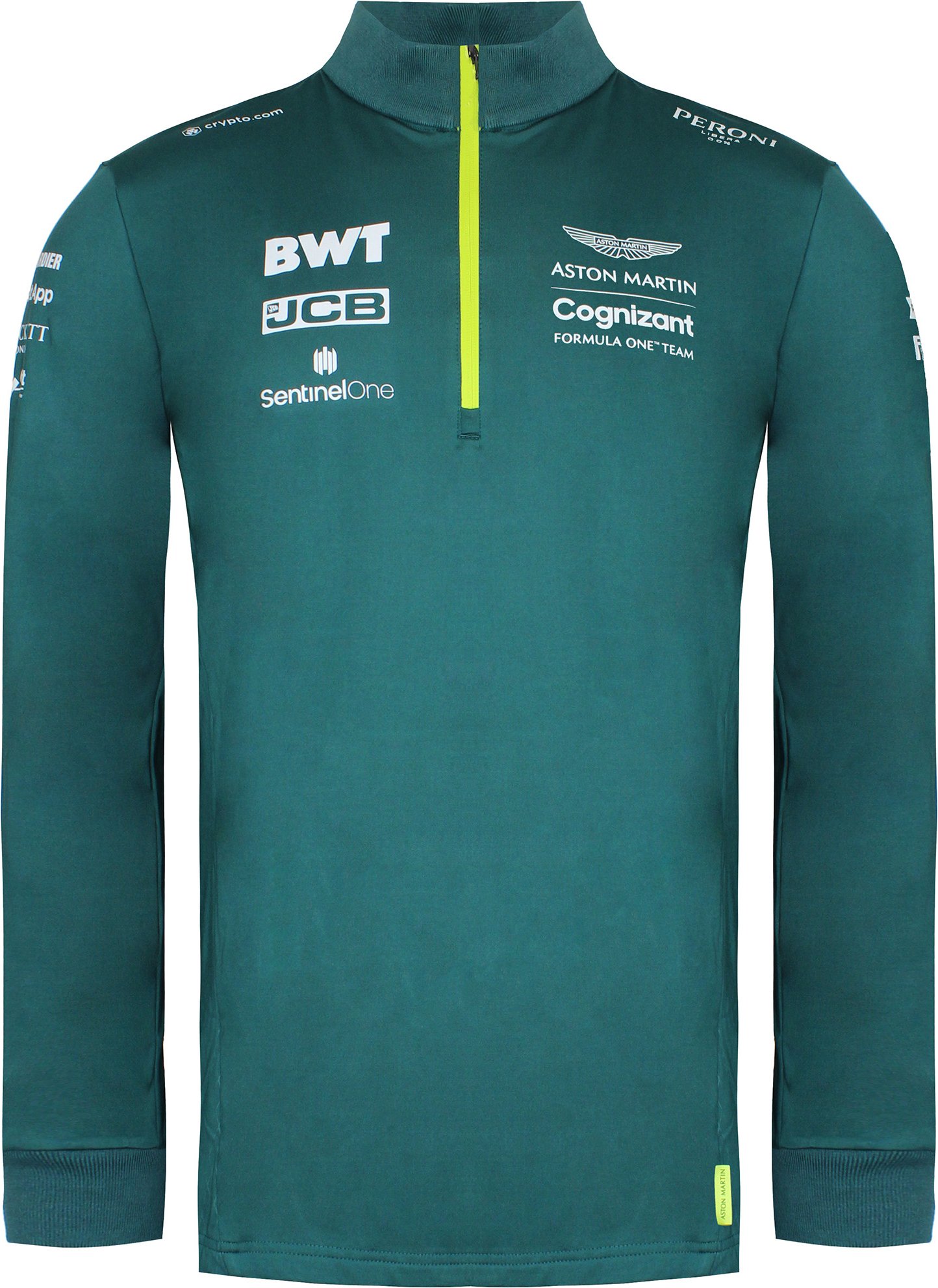 Aston Martin Cognizant F1 offizielles Team Herren Green Midlayer Top