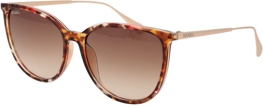 Max & Co Braune Plastiksonnenbrille