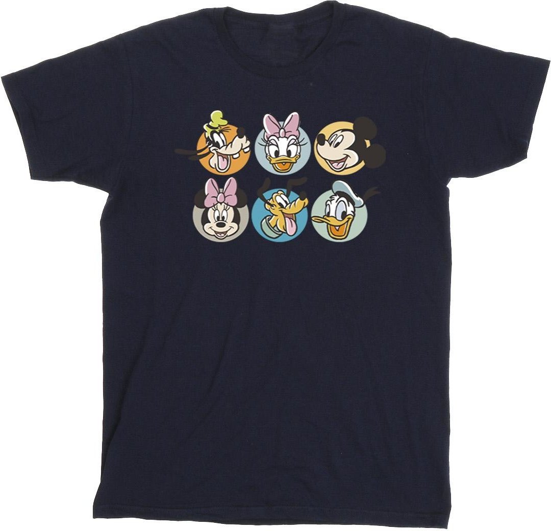 Disney - "Mickey Mouse and Friends" T-Shirt für Herren (Marineblau)