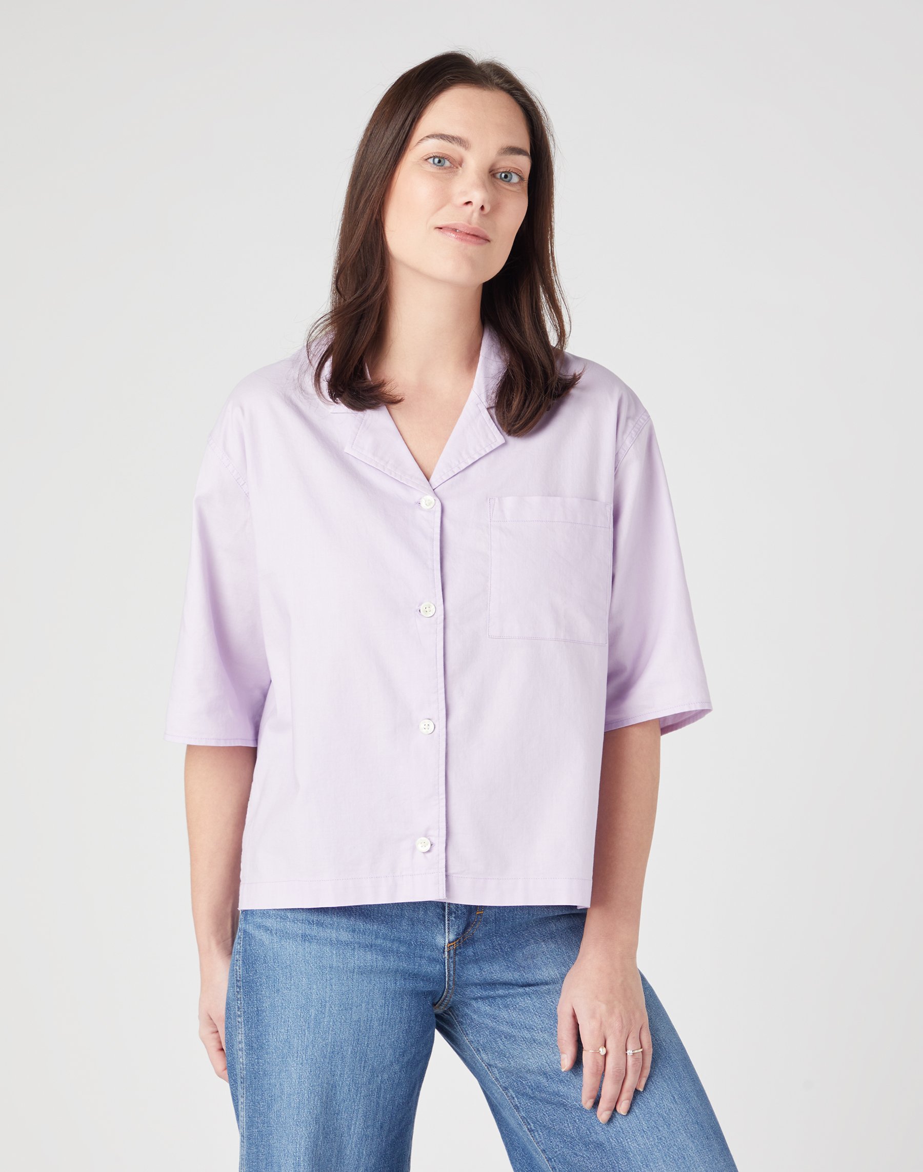 Wrangler - BLOUSE PASTEL VIOLET
