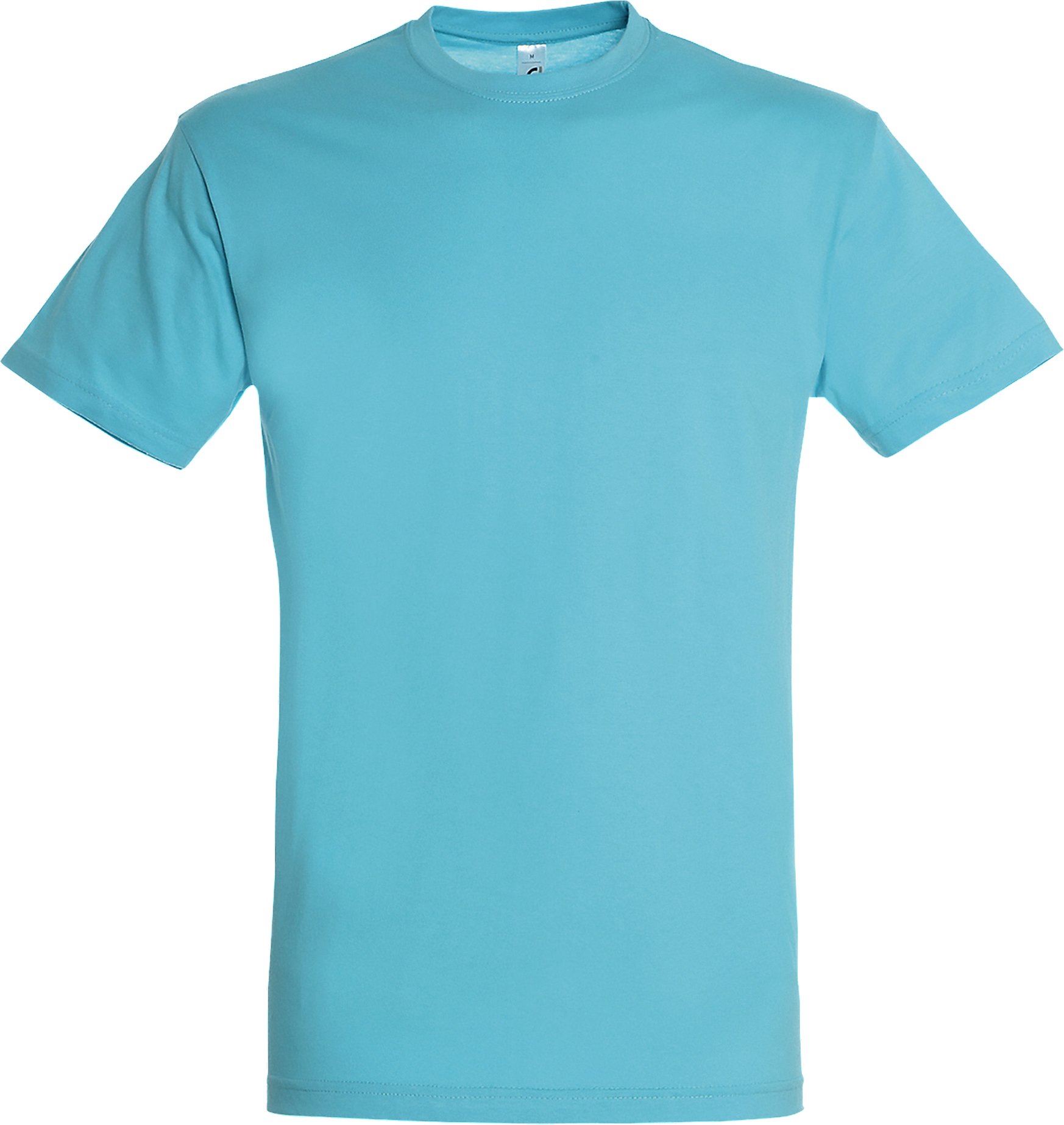 SOLS Herren Regent T-Shirt mit kurzen Ärmeln (Aqua)