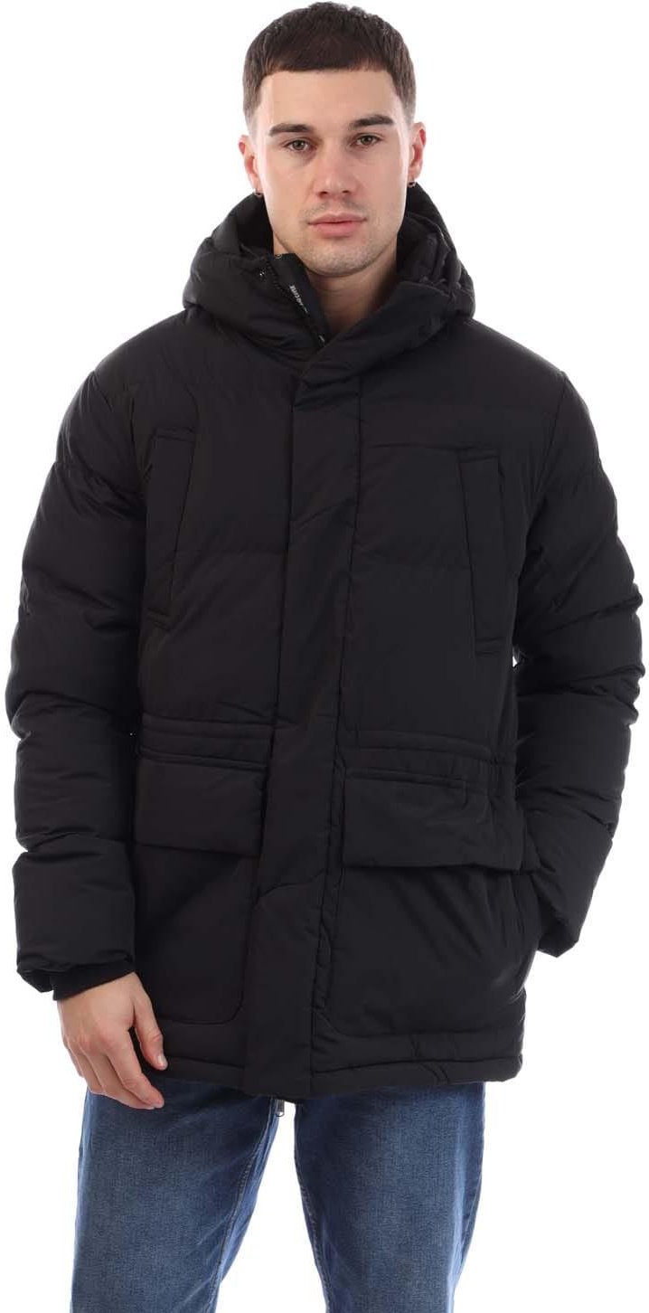 Duck and Cover - "Fletchley" Steppjacke für Herren (Schwarz)