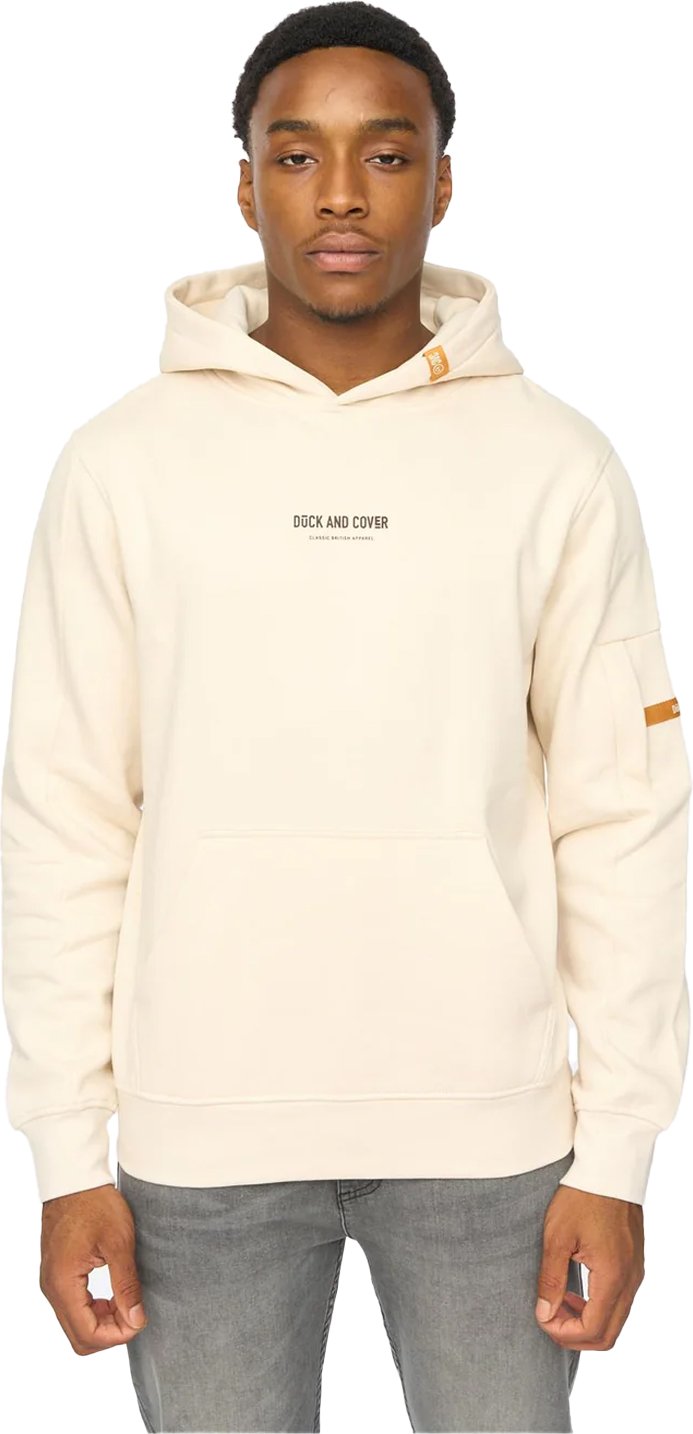 Duck and Cover - "Brammers V2" Kapuzenpullover für Herren (Naturweiß)