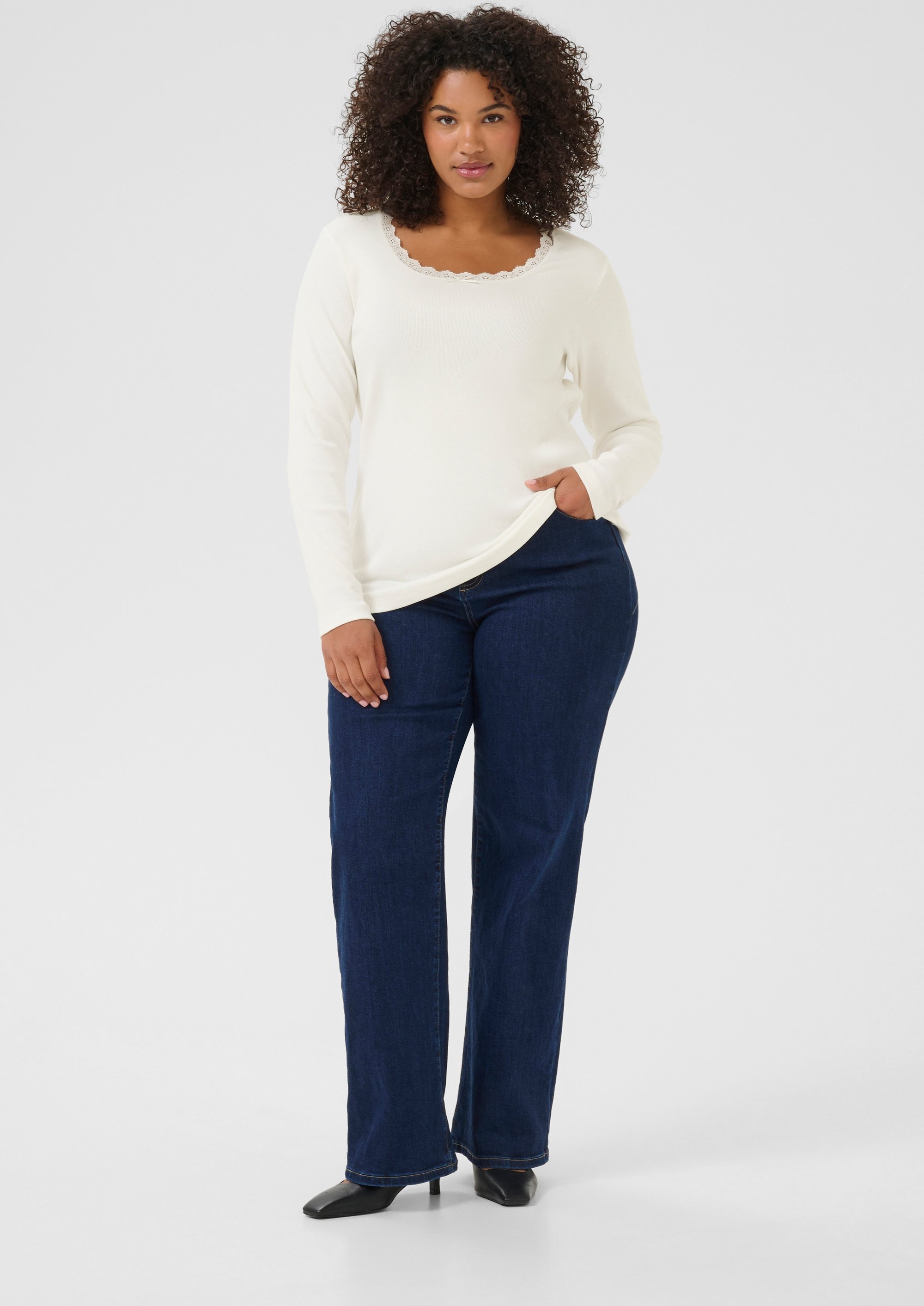 T-shirt Tight fit Chalk offwhite