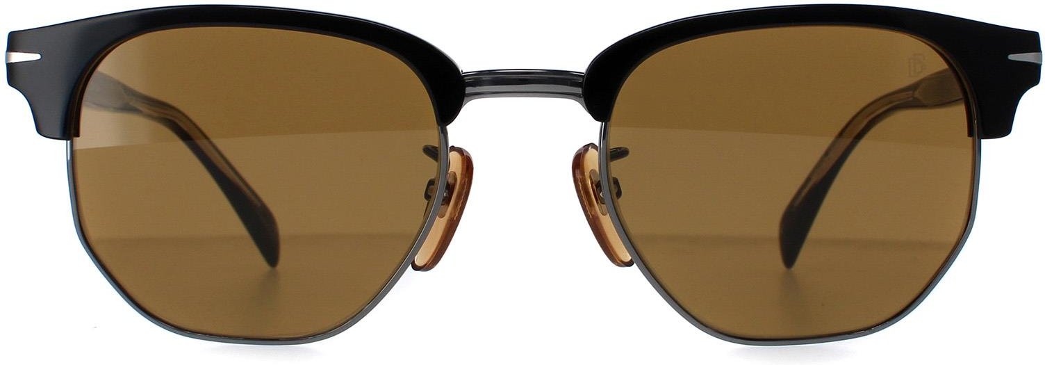 David Beckham Rund Herren Schwarz Braun DB1002/S