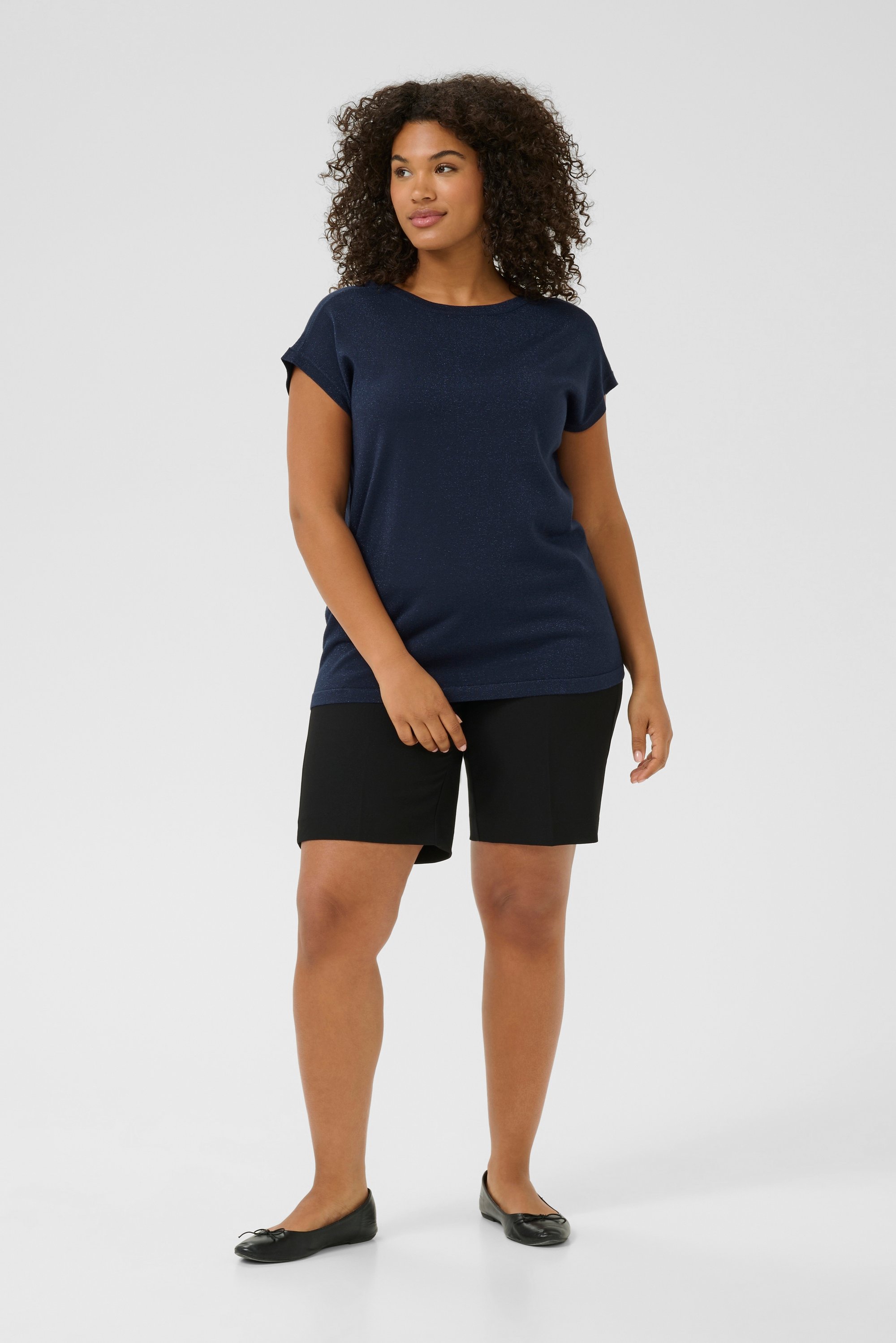Thumbnail - Strickpullover Loose fit dark blue