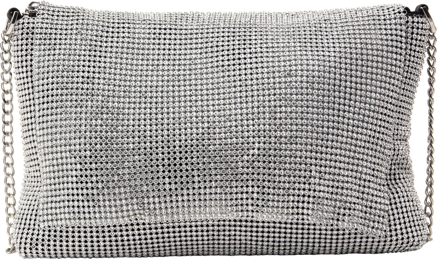Faina Clutch/Abendtasche Damen Silber