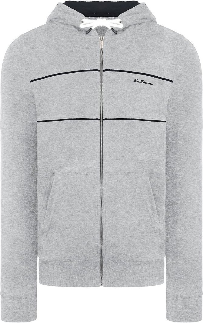 Ben Sherman Logo Herren Grey Track Jacke