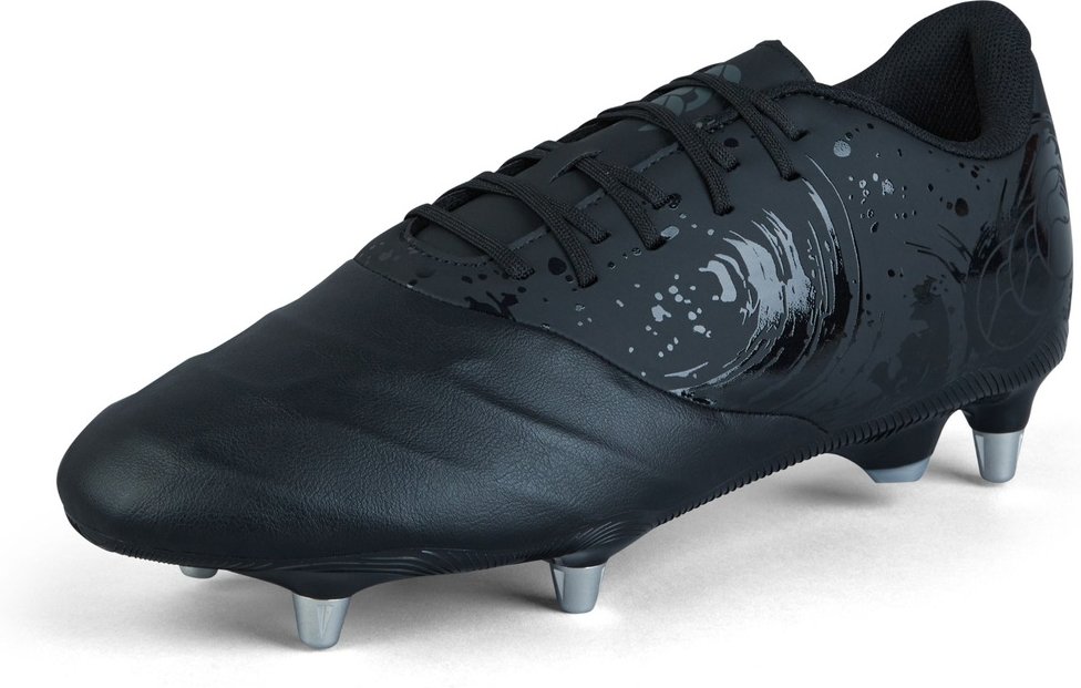 Canterbury - Herren Rugby-Stiefel "Phoenix Genesis Team" (Schwarz/Silber)