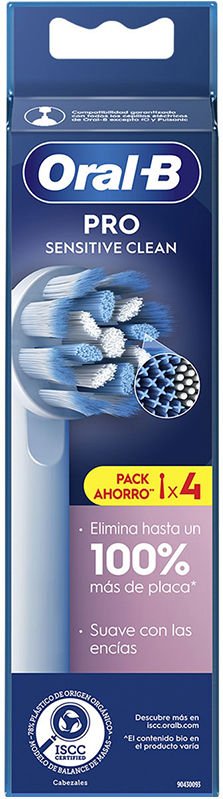 Sensitive Clean Köpfe 4 Einheiten