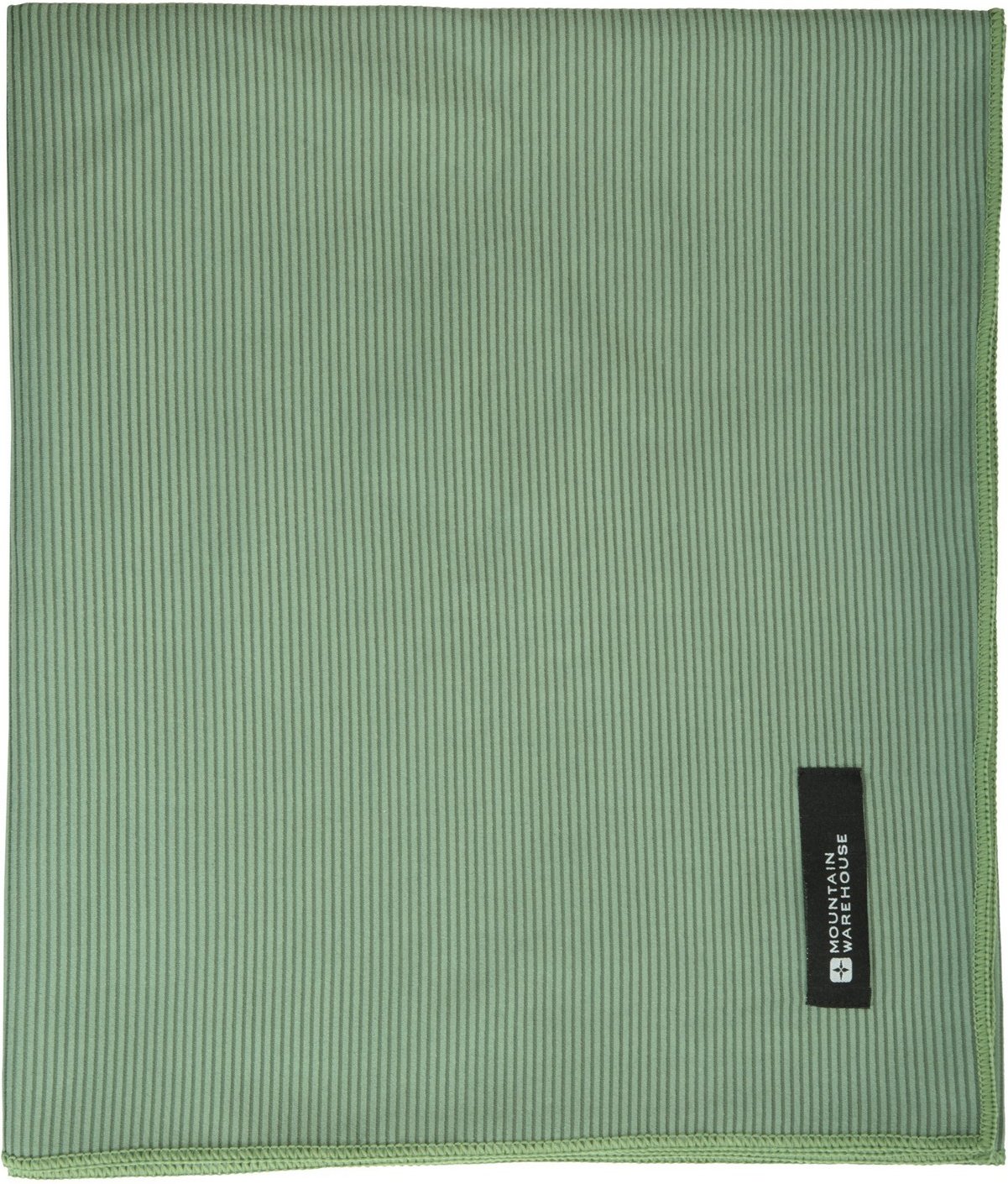 Mountain Warehouse - Handtuch, Riesig gerippt (Khakigrün)