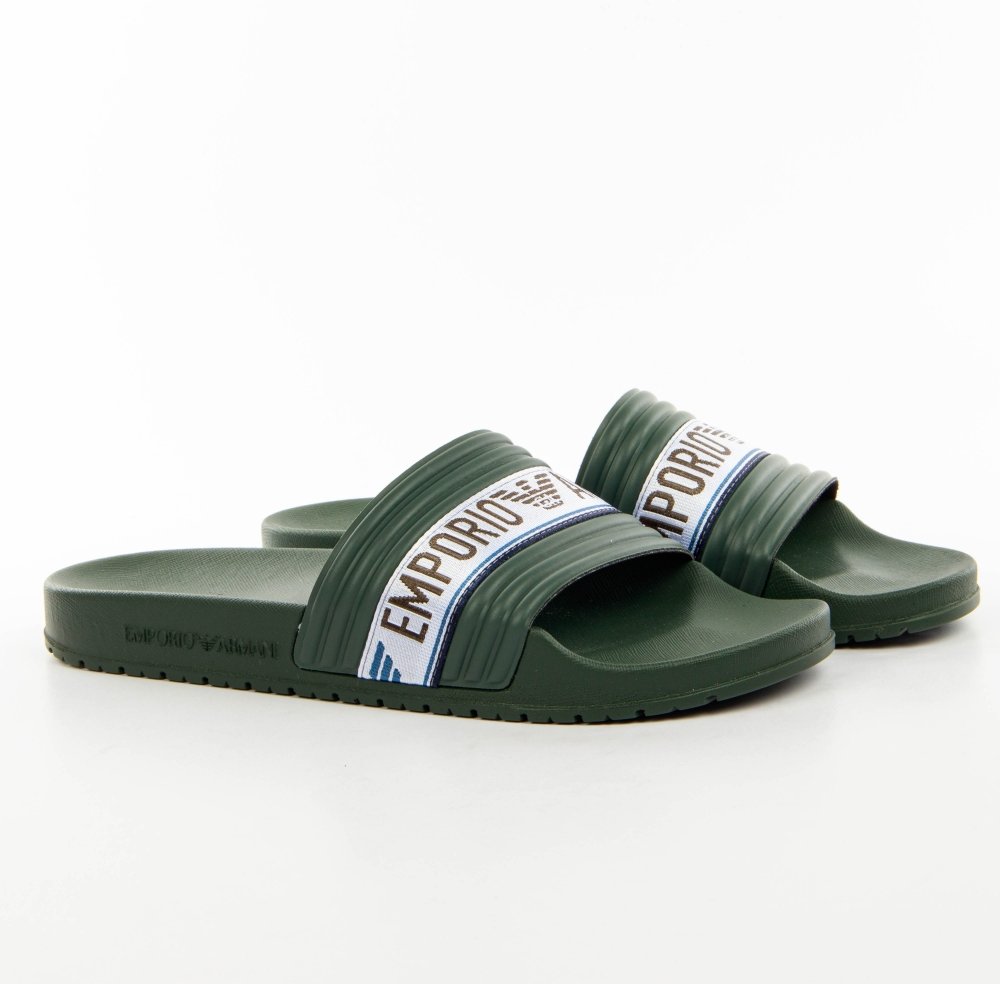 Emporio Armani Herren-Clogs Adler
