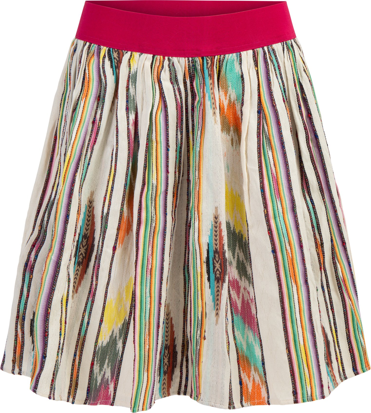 Mymo faltenrock Damen Mehrfarbiges Inkamuster
