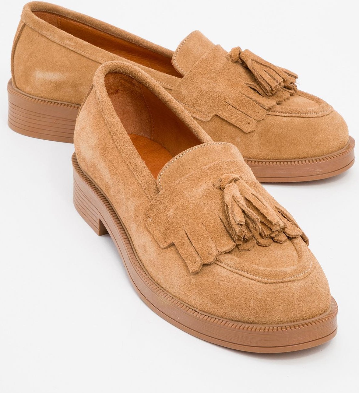 Milly Leder Quaste Loafer