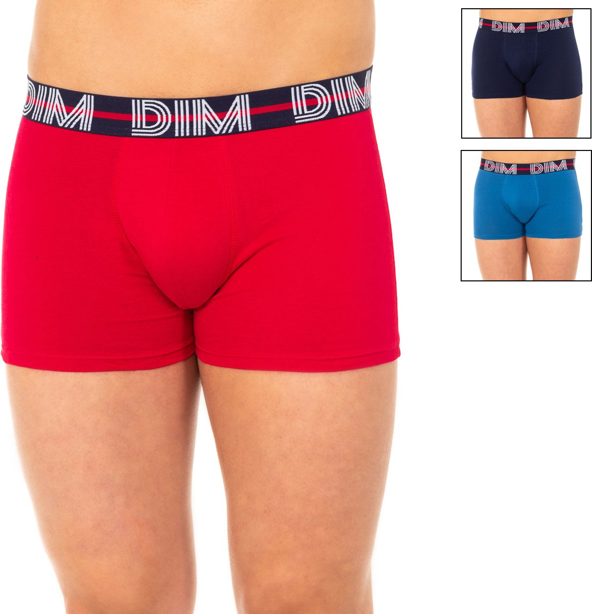 Pack-3 Boxers System aus atmungsaktivem Stoff D01QU Mann