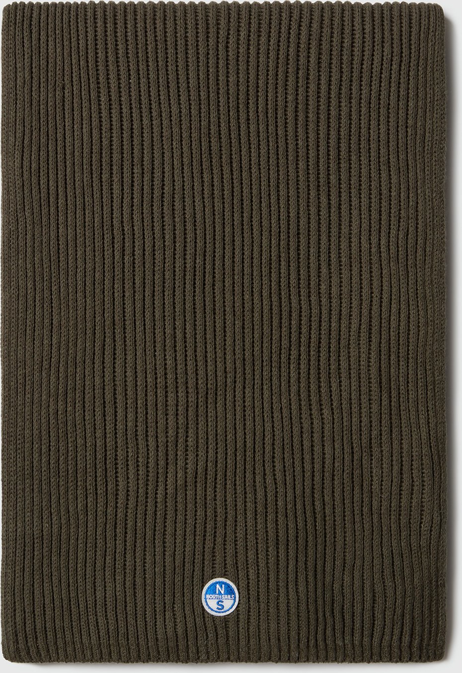 North Sails Schal Breiter Rippstrick mit Logo-Patch