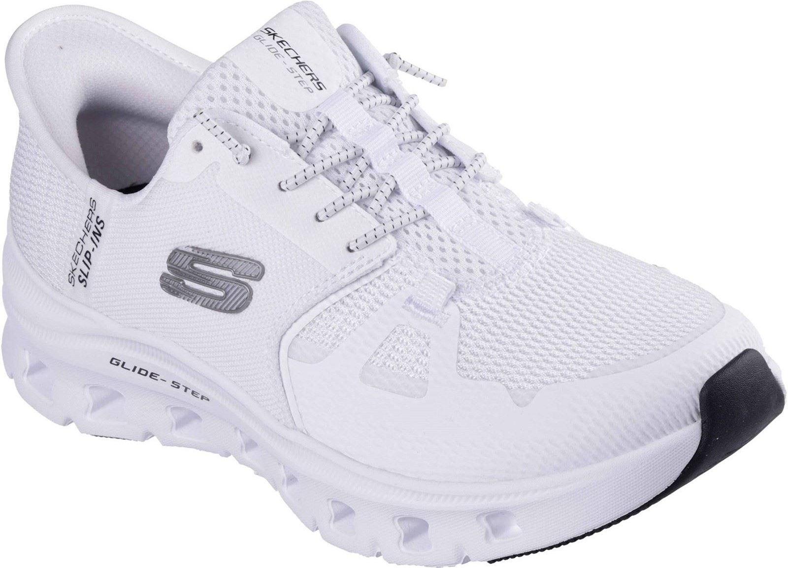 Skechers Glide-Step Pro Polyester Herren Sneakers in Weiß