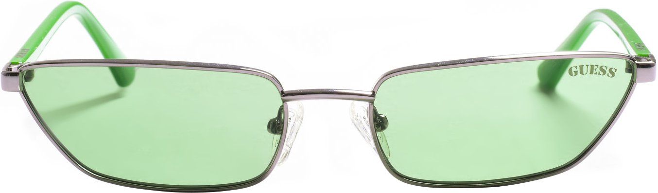 Damen-Sonnenbrille aus Metall mit rechteckiger Form GU8285 Guess
